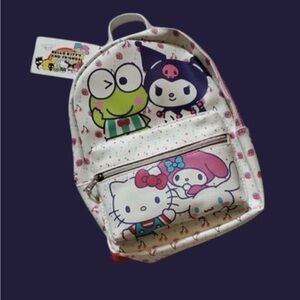 NWT - Sanrio Backpack – Hello Kitty, Kuromi, My Melody, Keroppi & Cinnamoroll